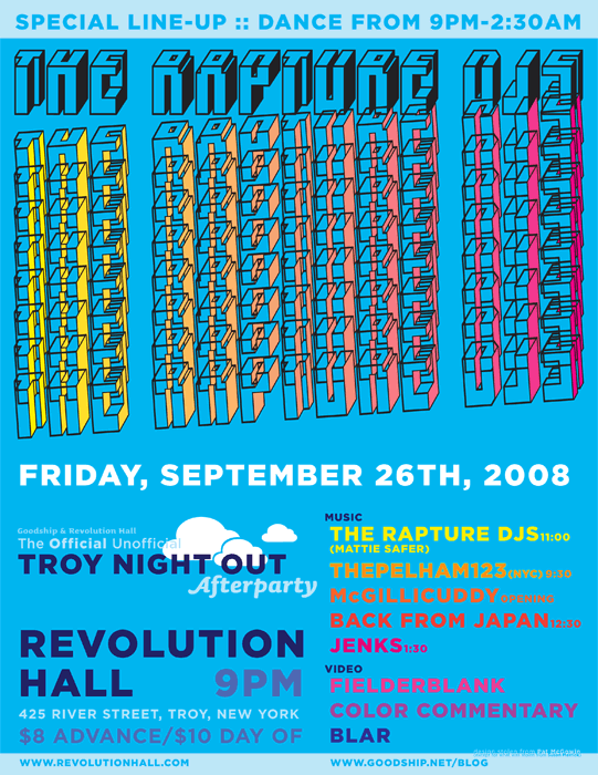Sept. TNO Afterparty w/ The Rapture DJs!